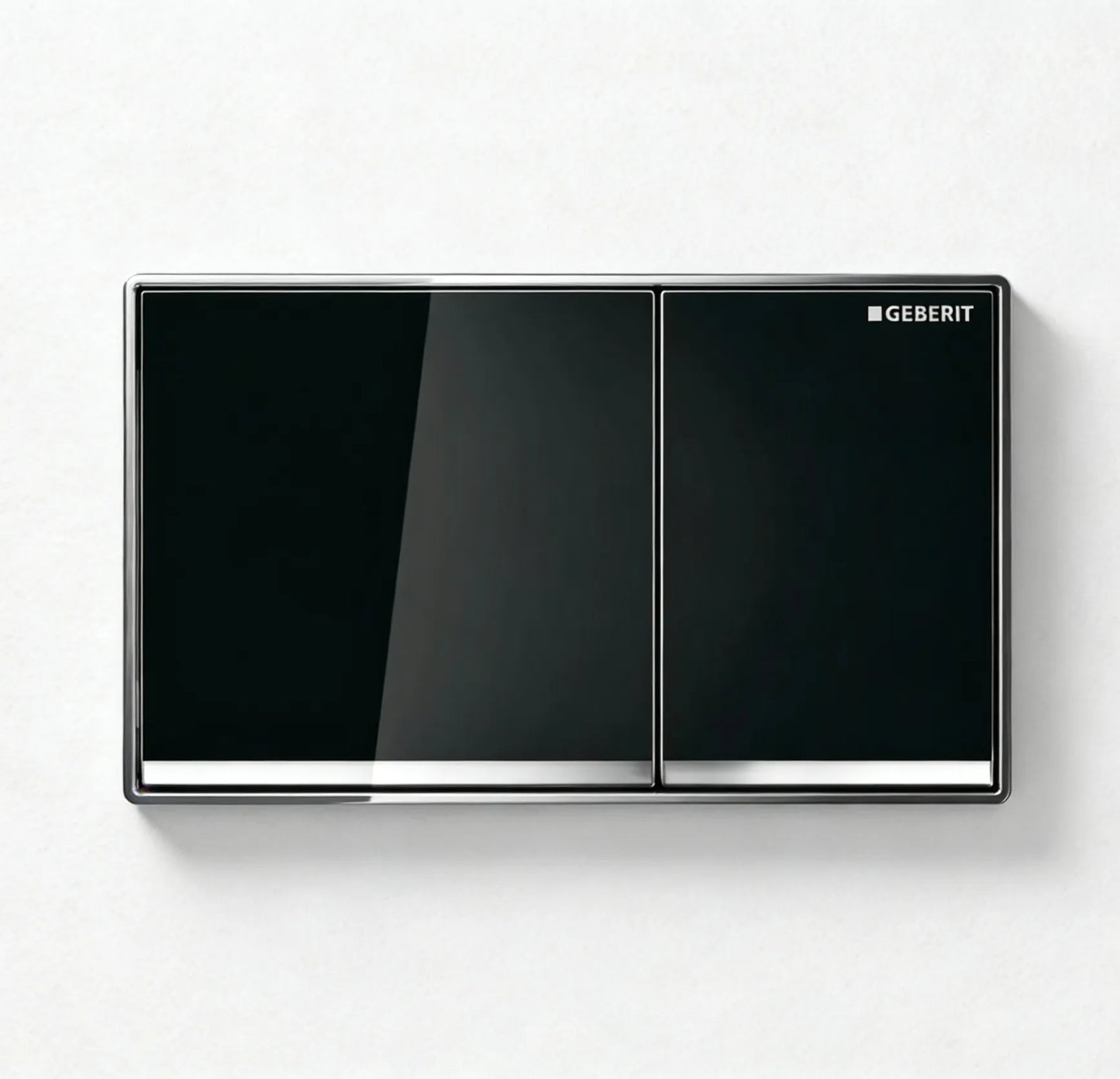 Geberit Black, chrome trim 115.640.SJ.1 Push Button
