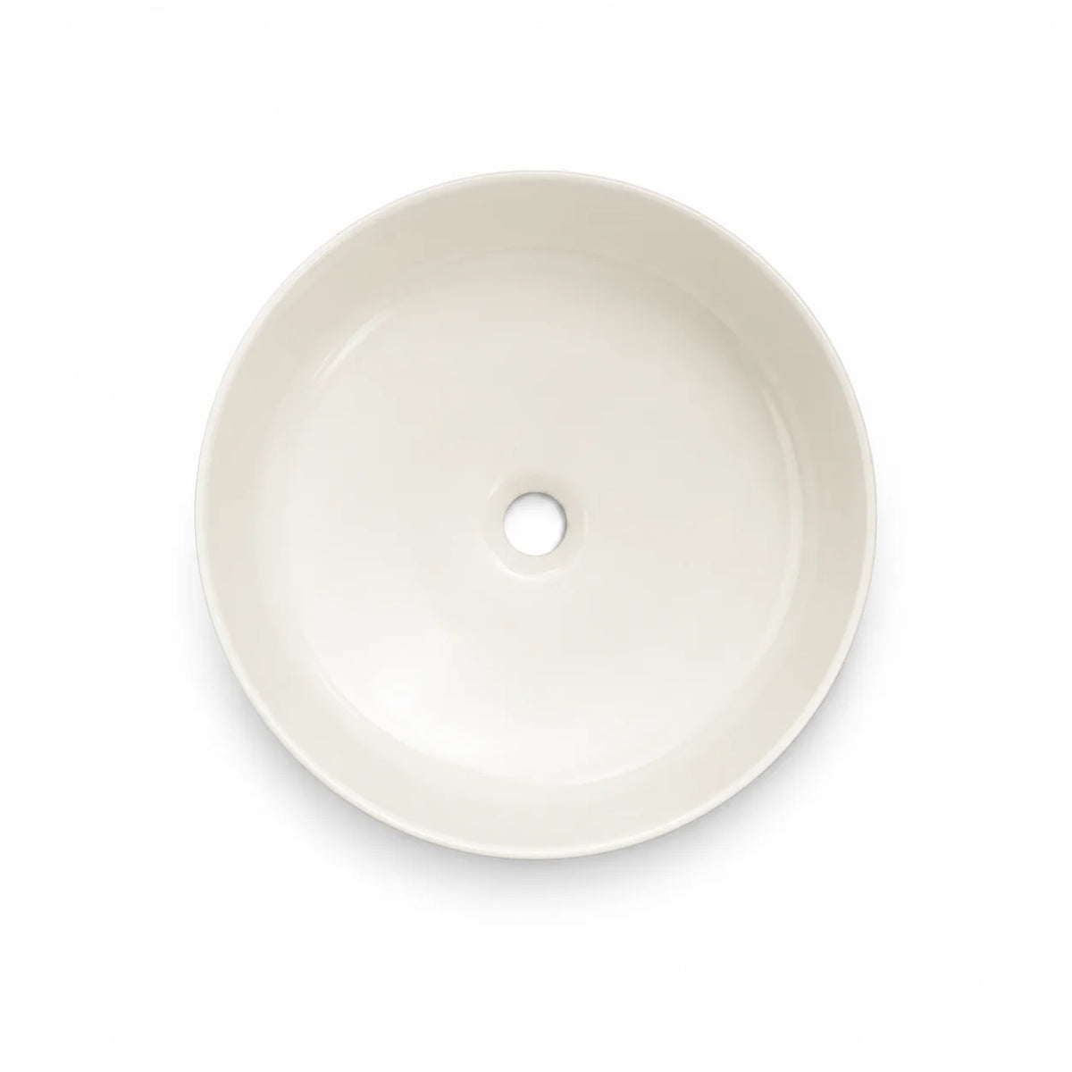375*375*135mm Color Plus Textured Exterior Finish & Matte Creamy Interior Finish Above Counter Basin