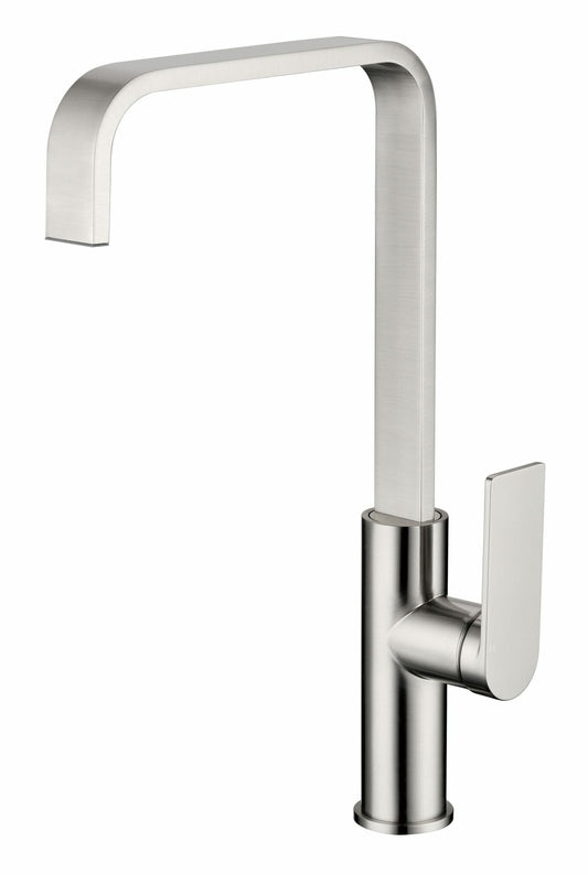 Ruki Sink Mixer - Brushed Nickel