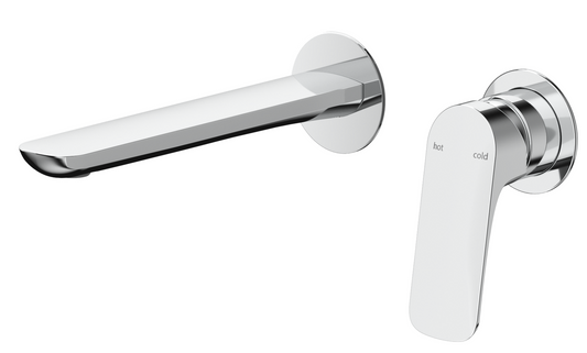 Kaza Wall-Spout Combo - 2P - TRIM KIT - Chrome