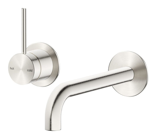 Mica Wall-Spout Combo - UP - TRIM KIT - Brushed Nickel