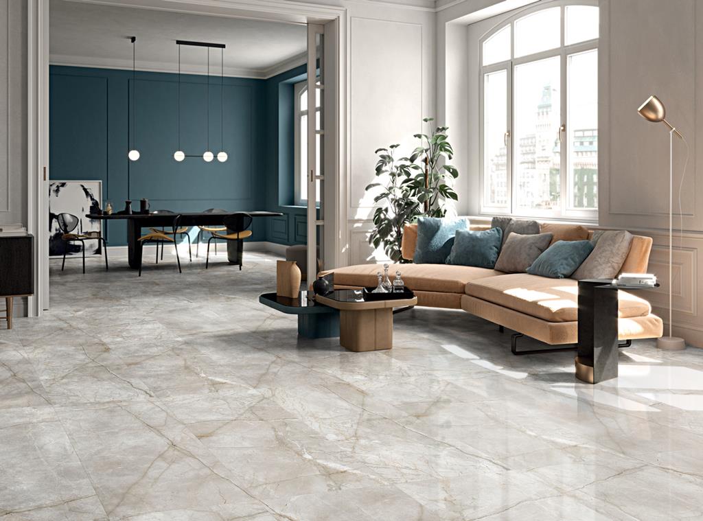SILVER ROOT SERIES - IVORY POLISHED Finish - 600X1200 | 1.44 SQM / 2 PCS PER BOX