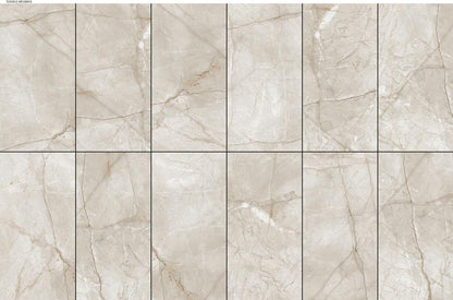 SILVER ROOT SERIES - IVORY POLISHED Finish - 600X1200 | 1.44 SQM / 2 PCS PER BOX