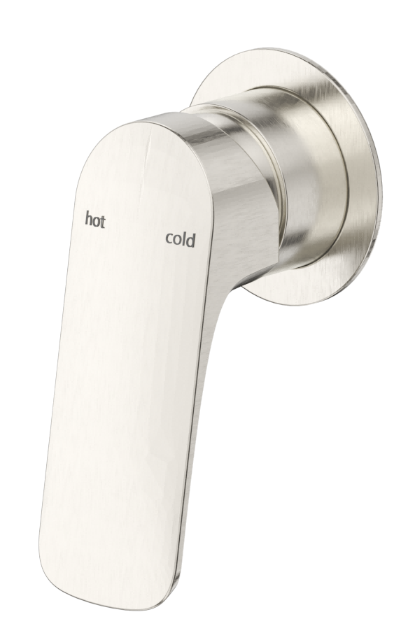 Kaza Shower Mixer - Round - TRIM KIT - Brushed Nickel