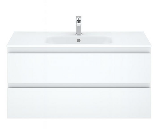 900mm Revive Wall Hung Vanity PVC - Cabinet Only - Matte White