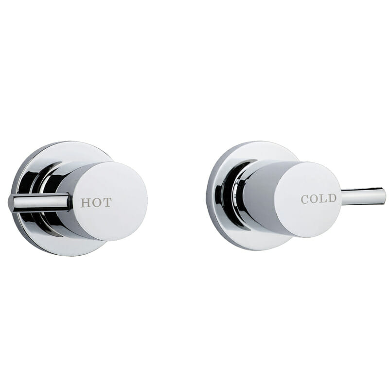 Wall Top Assemblies - Chrome