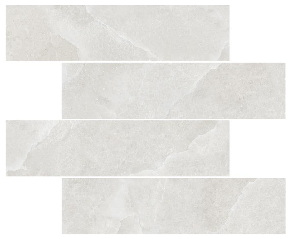 ONYX SUBWAY TILES - LIGHT GREY SUBWAY / SATIN Finish - 75X300 | 66 PCS BOX /1.485 SQM