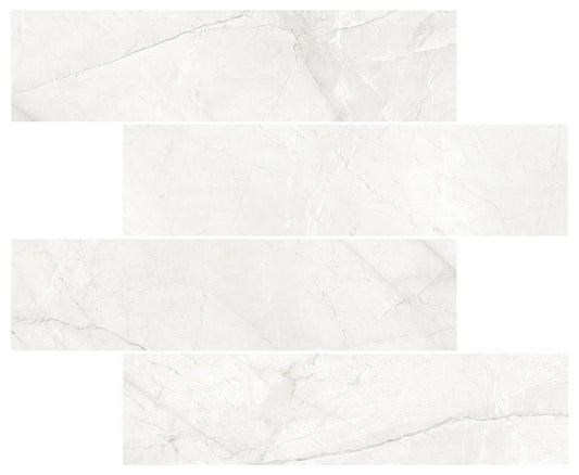 SILVER ROOT SUBWAY TILES - IVORY SUBWAY / SATIN Finish - 75X300 | 66 PCS BOX /1.485 SQM