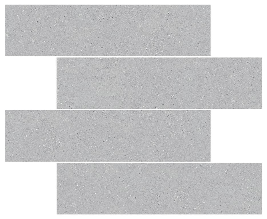 STARRY SUBWAY TILE - LIGHT GREY SUBWAY / DEEP INK Finish - 75X300 | 66 PCS BOX /1.485 SQM