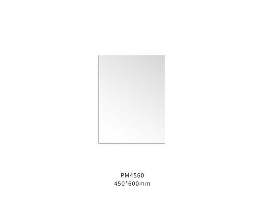 450mmx600mm - Plain Pencil Edge Framless Mirror