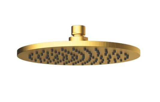 Cora Shower Head Round Brushed Gold 200mm