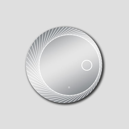 OYST Backlit LED Mirror 800mm Round