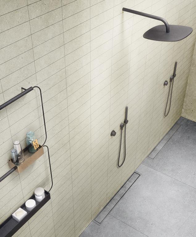 STARRY SUBWAY TILE - BEIGE SUBWAY / DEEP INK Finish - 75X300 | 66 PCS BOX /1.485 SQM