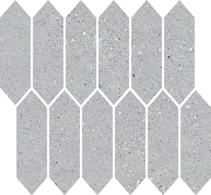 STARRY MOSAIC - LIGHT GREY PICKET / DEEP INK Finish - 264X305 | SOLD PER SHEET - 11 SHEETS PER BOX /  0.886 SQM