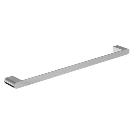 Serenity: Single Towel Rail 600mm Polished Stainless Steel