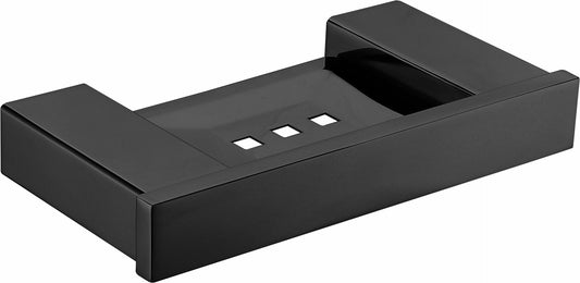 Rosa Metal Soap Holder - Matt Black