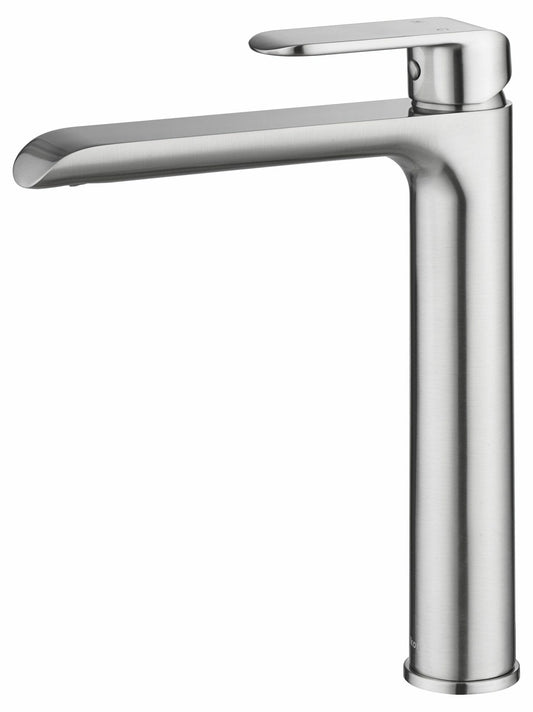 IKON-Kara Highrise Basin Mixer - BRUSHED NICKEL