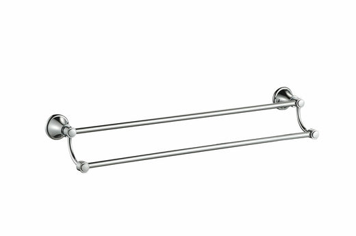Clasico Towel Rail Double Chrome 600mm
