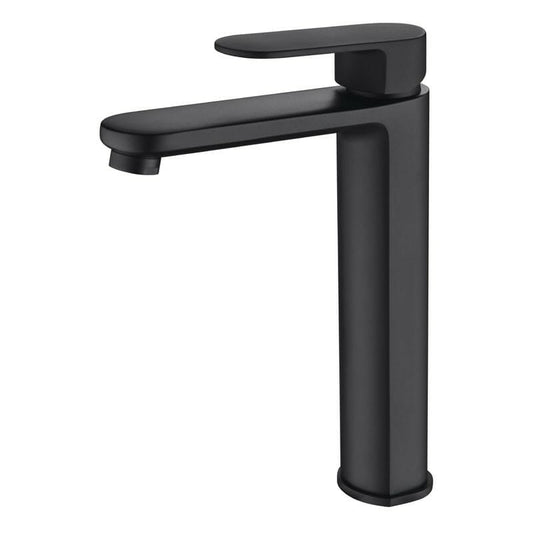 Cora High Rise Basin Mixer - Matt Black