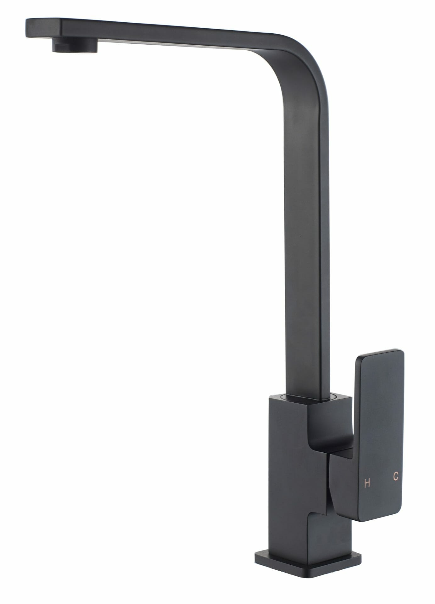 Ceram Sink Mixer - Matt Black