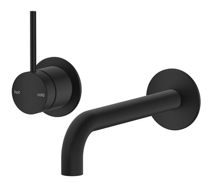 Mica Wall-Spout Combo - UP - TRIM KIT - Black