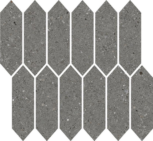 STARRY MOSAIC - BLACK PICKET / DEEP INK Finish - 264X305 | SOLD PER SHEET - 11 SHEETS PER BOX /  0.886 SQM