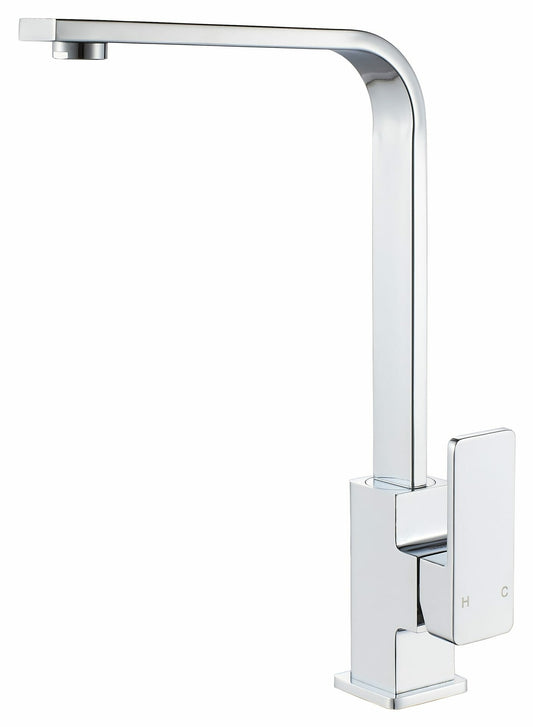 Ceram Sink Mixer - Chrome