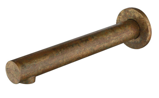 Mica Bath Spout - 220mm Straight Spout  - Living Brass