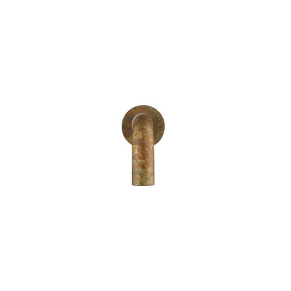 Mica Bath Spout - 220mm Curved Spout - Living Brass