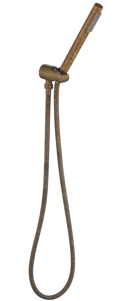 Mica Hand Shower On Wall Bracket - Living Brass