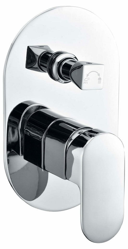 Dove Wall Mixer With Diverter - Chrome