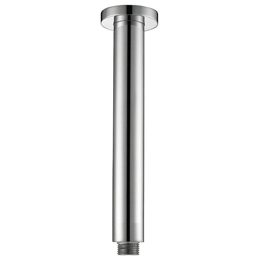 Round Vertical Shower Arm - Chrome