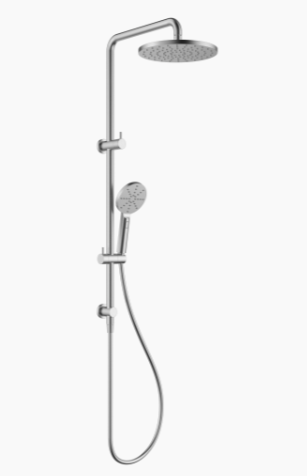 Otus Round Multi-function Shower Set Brushed Nickel 250mm