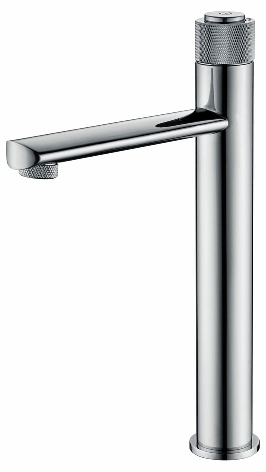 Push High Rise Basin Mixer - Chrome