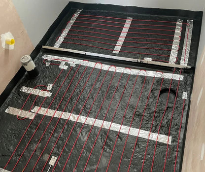 7.3-9.6 m² - 1440W x 80m cable In-Screed Cable Kits