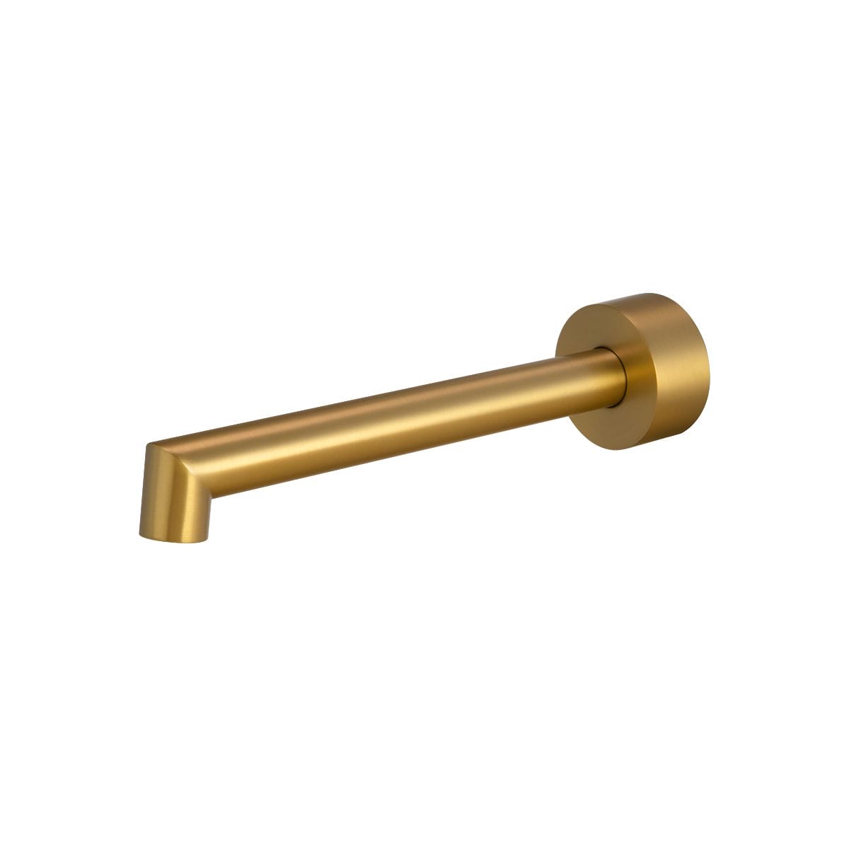 CADDENCE Brushed Brass Bathtub/Basin Wall Spout