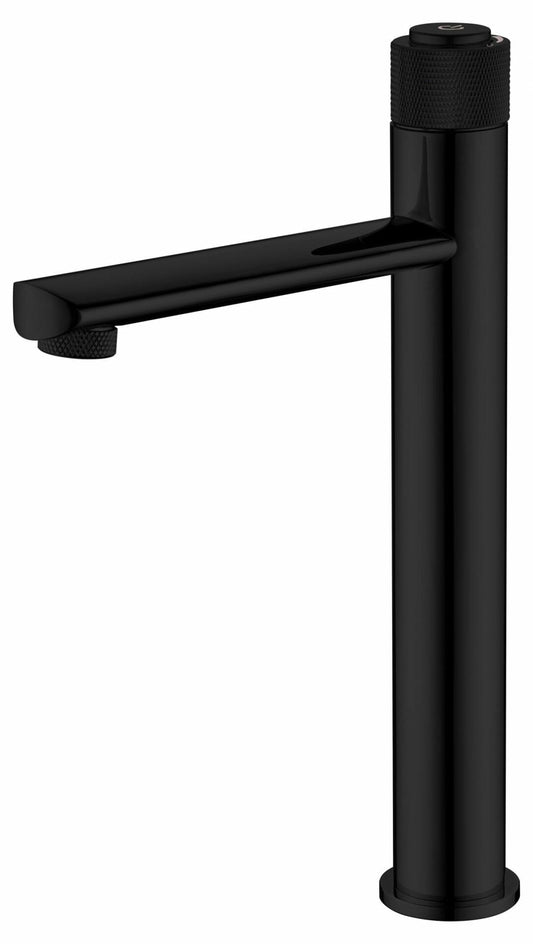 Push High Rise Basin Mixer - Matt Black