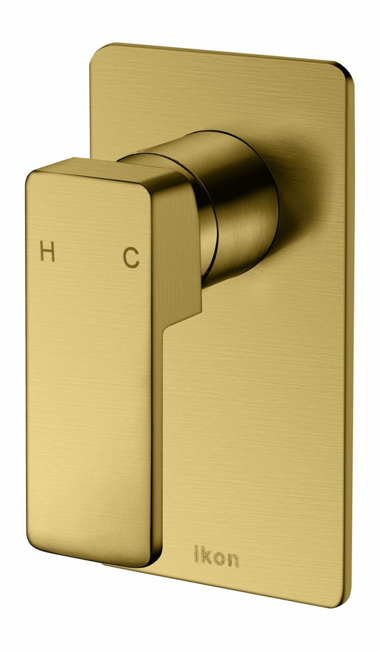 Ceram Wall Mixer - Brushed Gold