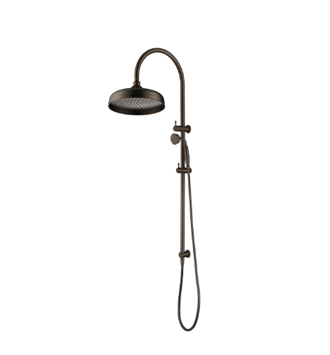 Mica Heritage Dual Shower - Dusk Bronze