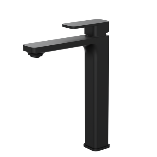 Zia Tall Basin Mixer - Matte Black