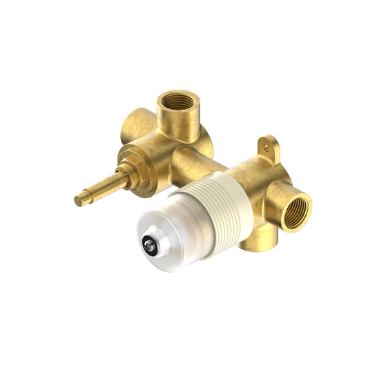 Premium 35mm Universal Shower Mixer With Diverter Horizontal Body Only