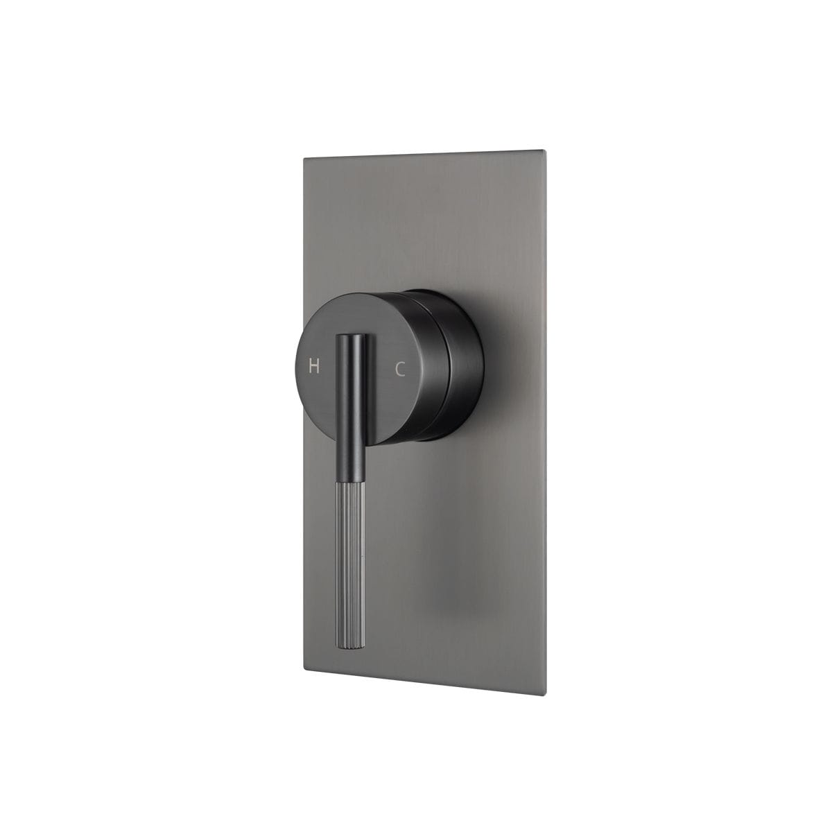 CADDENCE Brushed Gun Metal Grey Wall Mixer