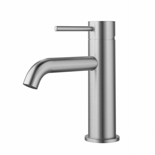 Otus Slimline Stainless Steel Basin Mixer