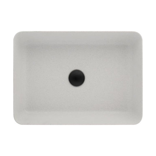 510mmx365mm  Above Counter Basin Quartz - Matte White
