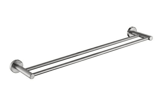 Pentro Gun Metal Grey Double Towel Rail 790mm