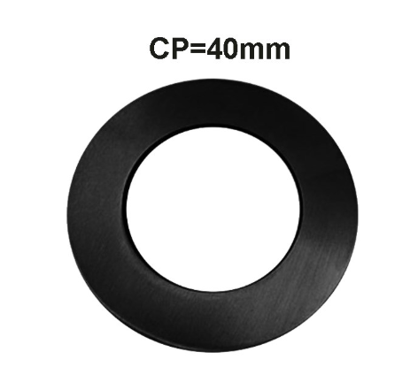 Black Cover Plate 40mm
Fit with OX0125-2.ST Diverter.