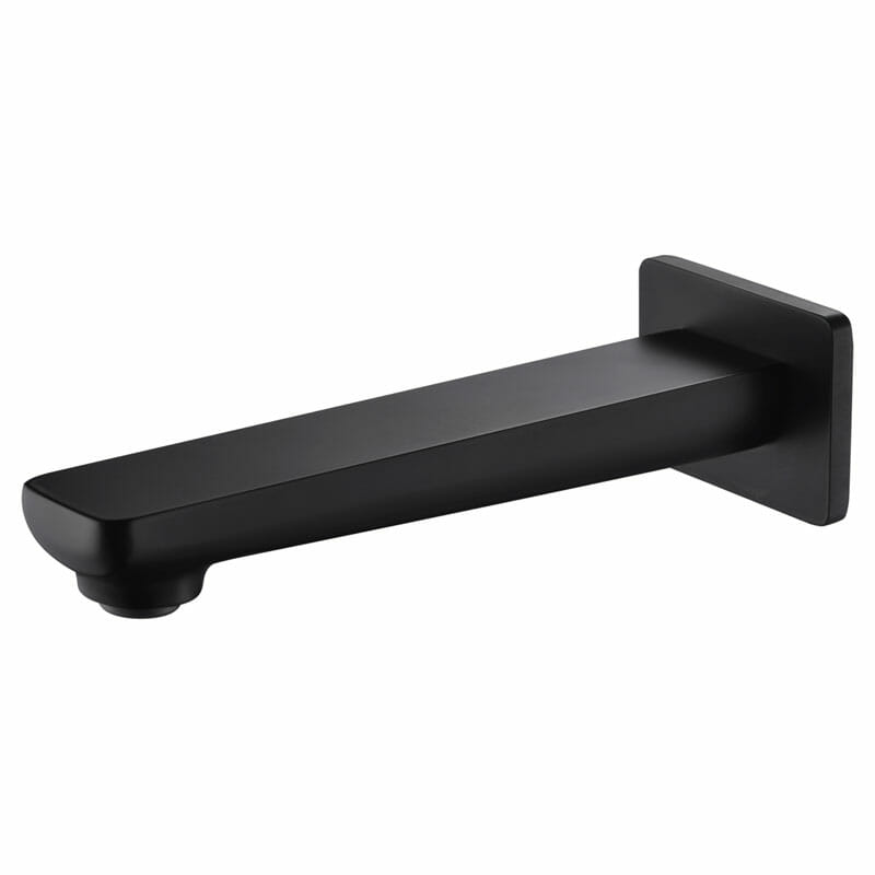 seto Matte black wall outlet
