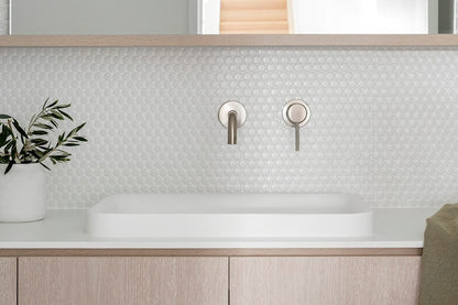 Faith Semi Inset Basin Matte White