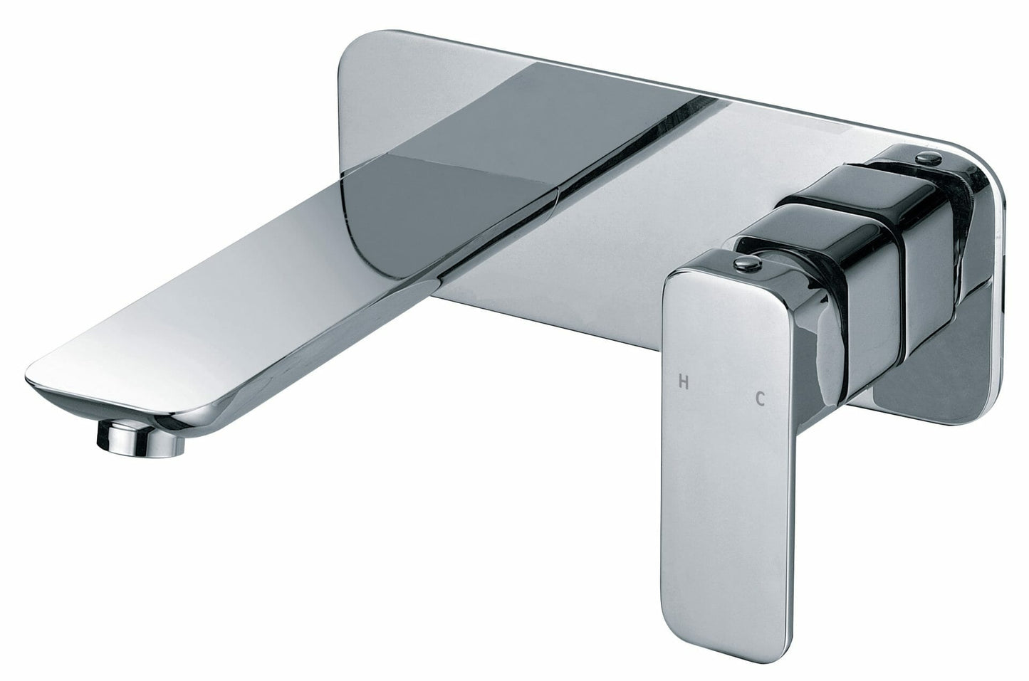 Nova Wall Basin Mixer - Chrome