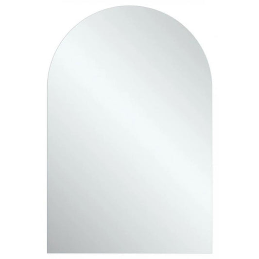 600mmx900mm - Plain Arch Pencil Edge Framless Mirror